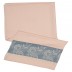 Silk Border Stole-Pink Color  Silk Border Stole-Pink Color